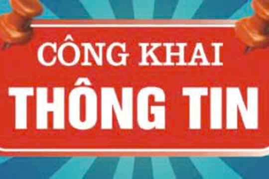 Niêm yết công khai thu phí, lệ phí
