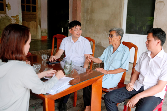 Lãnh đạo phường Thành Sen tập trung vận động giải phóng mặt bằng các dự án trọng điểm của tỉnh