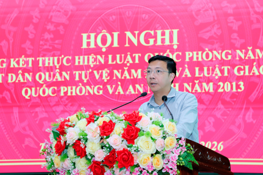 Phường Thành Sen tổ chức Hội nghị tổng kết việc thực hiện Luật Quốc phòng, Luật Dân quân tự vệ, Luật Giáo dục quốc phòng và an ninh