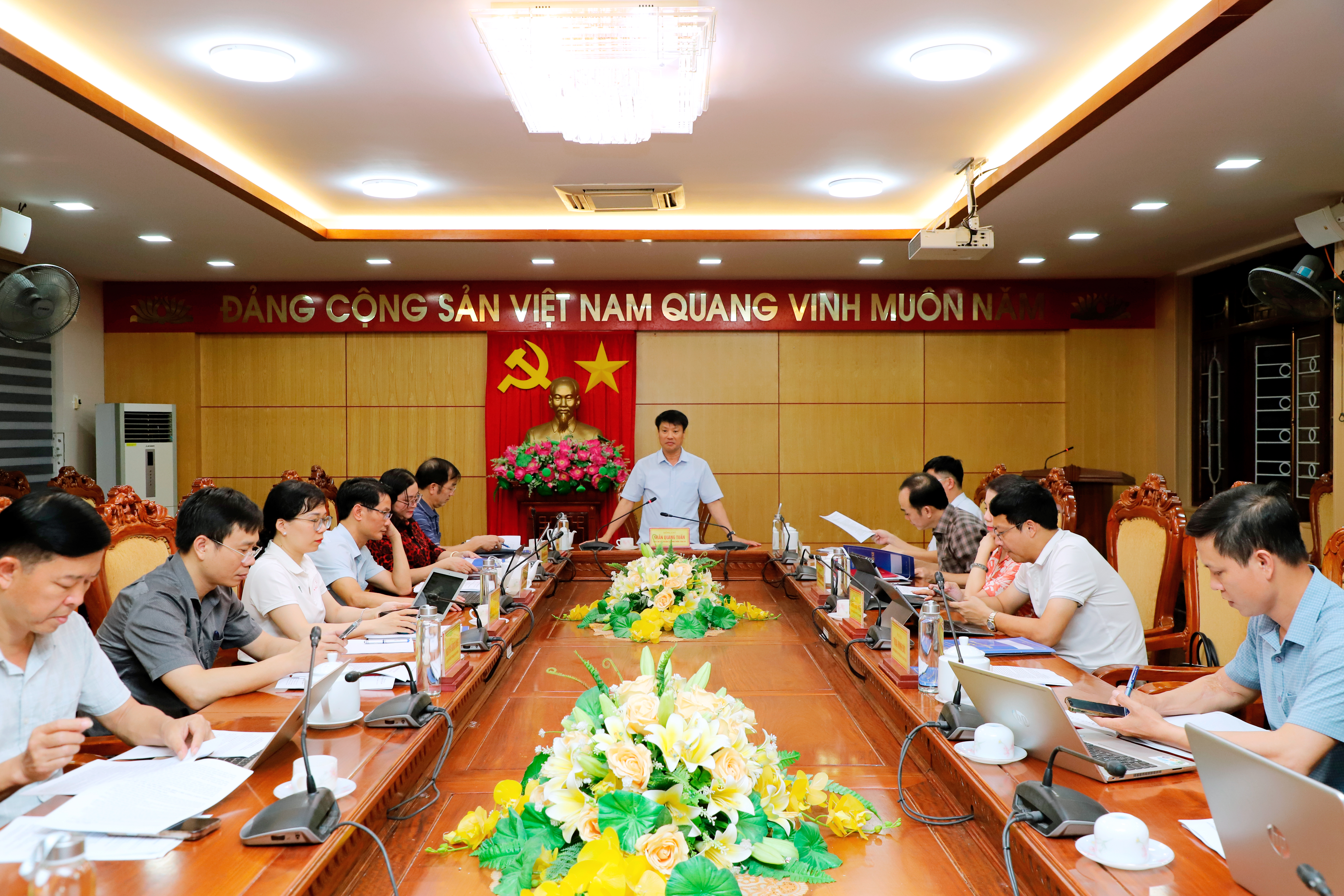 Ban Thường vụ Đảng ủy phường Thành Sen cho ý kiến nhiều nội dung quan trọng