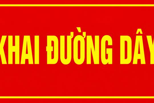 Niêm yết đường dây nóng tiếp nhận phản ánh, kiến nghị trong giải quyết thủ tục hành chính