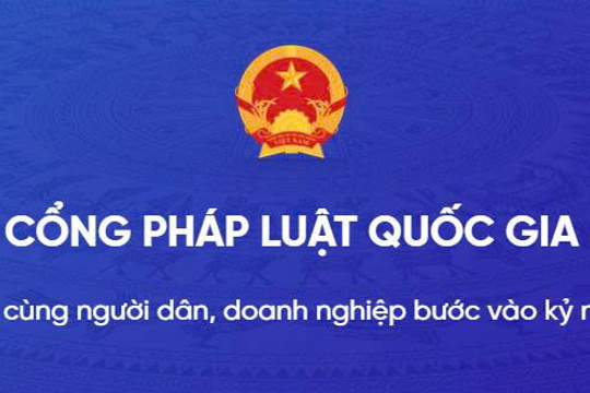 Giới thiệu Cổng Pháp luật quốc gia - Đồng hành cùng người dân, doanh nghiệp bước vào kỷ nguyên mới