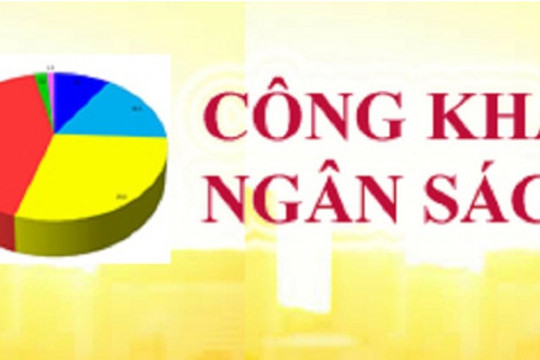Công khai số liệu quyết toán ngân sách phường năm 2025 