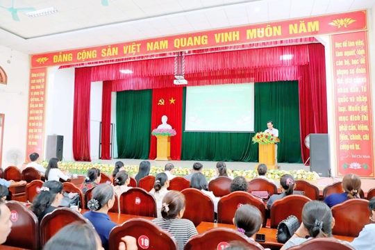 Tập huấn nghiệp vụ cho 60 hội viên nông dân phường Thành Sen