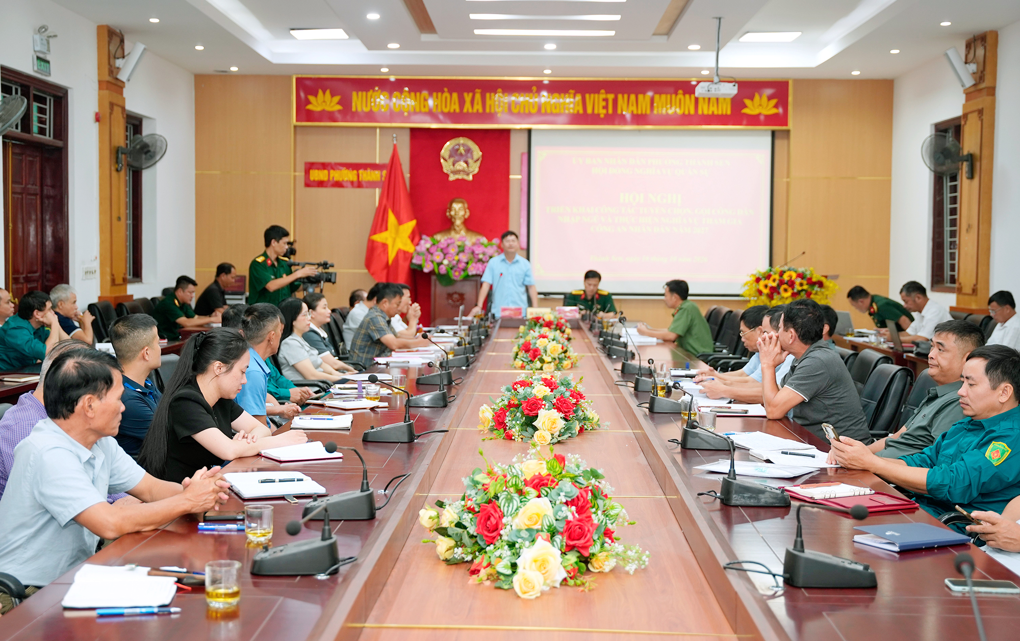 Phường Thành Sen triển khai công tác tuyển chọn, gọi công dân nhập ngũ năm 2027